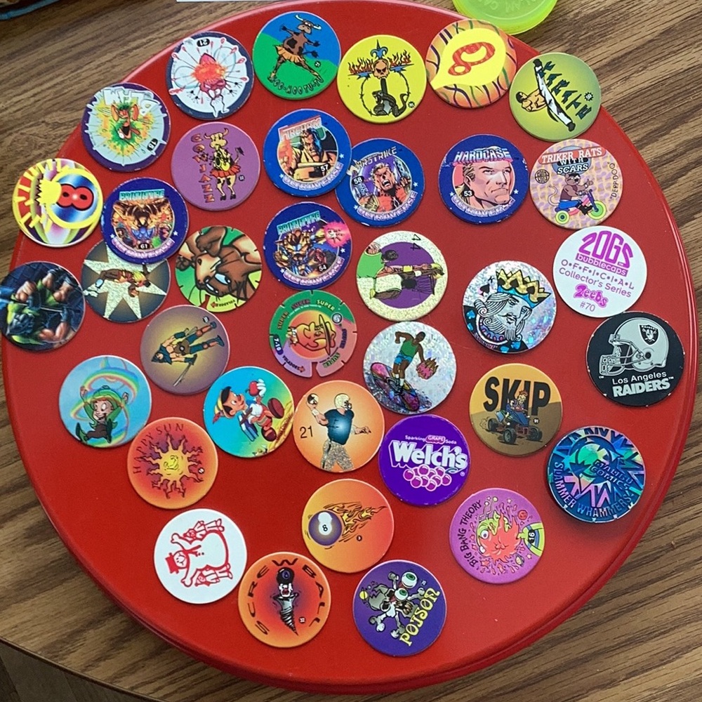 Vintage SLAMMER WHAMMERS  POG COLLECTIBLES